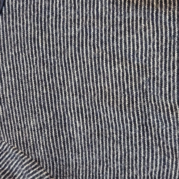 J.Crew Wool Blend Striped Jeweled Peter Pan Collar Sweater Small - Picture 2 of 14